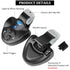 Fish Bite Alarm Bell, Clip On Fishing Rod Accessory, Tackle Fishing Rod Bite Alarm Buzzer with Loud Siren Daytime Night Indicator
